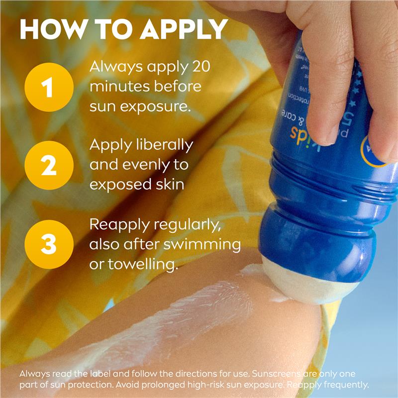 Load image into Gallery viewer, NIVEA Sun Kids Protect &amp; Play SPF50 Sunscreen Roll On 65ml
