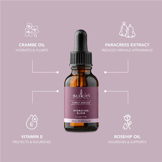 Sukin Purely Ageless Botanical Hydration Elixir 25ml