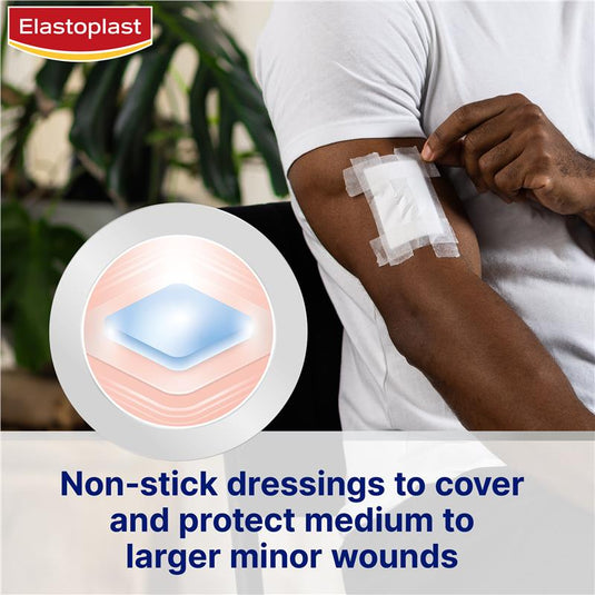 Elastoplast Non-Stick Wound Dressing 7.5cm x 5cm 5 Pack