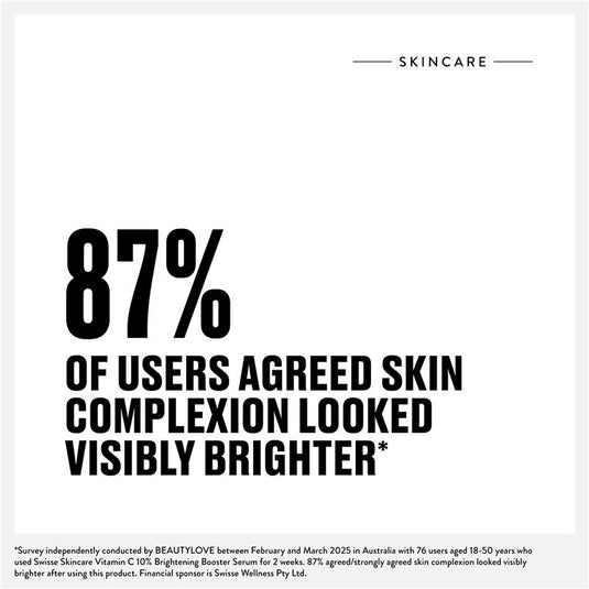 Swisse Beauty Vitamin C 10% Brightening Booster Serum 30ml