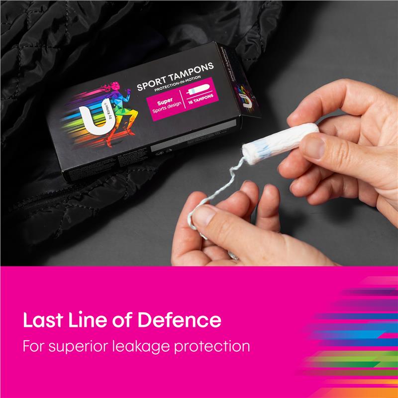 Load image into Gallery viewer, U By Kotex Sport Tampons Super 16 Pack
