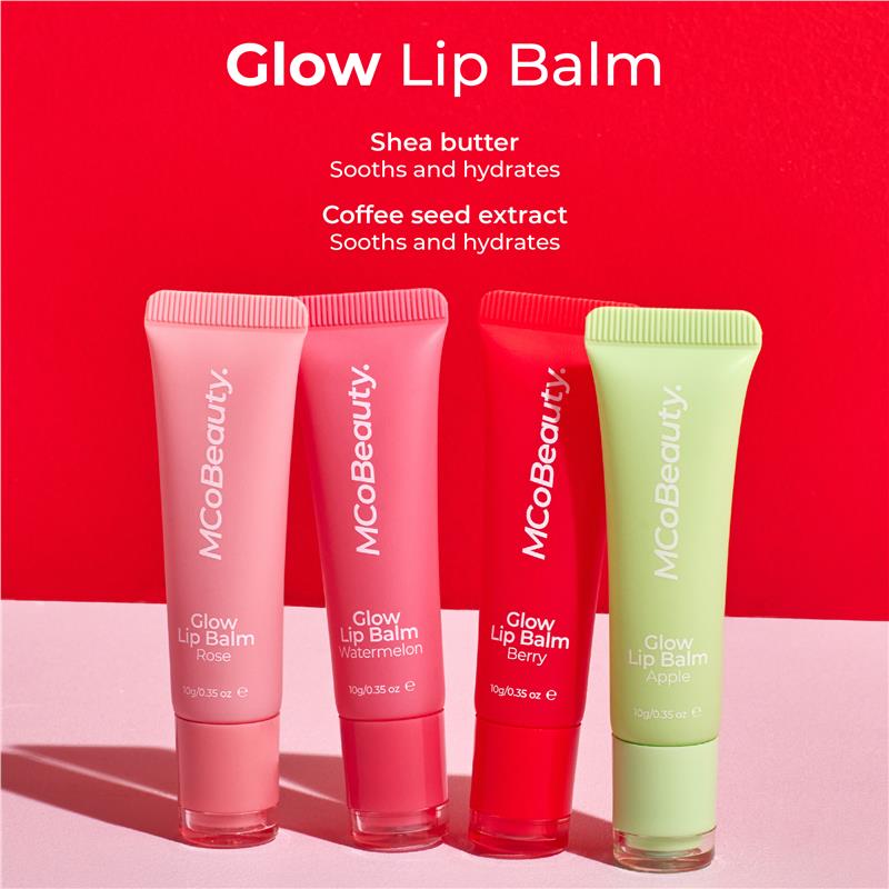 Load image into Gallery viewer, MCoBeauty Glow Lip Balm Berry NEW
