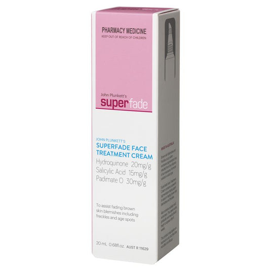 John Plunketts SuperFade Face Treatment Cream Applicator 20ml