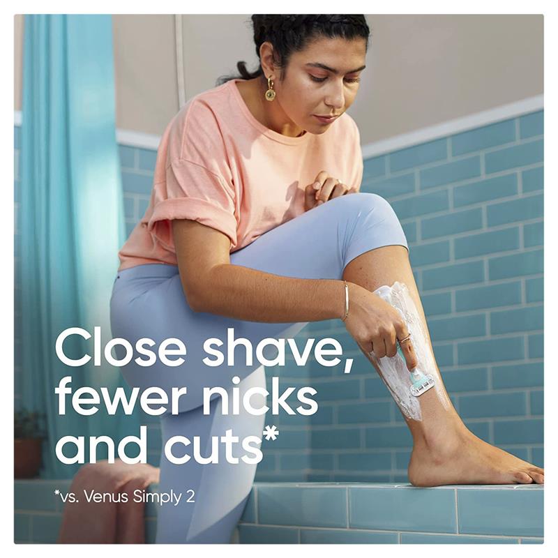 Load image into Gallery viewer, Gillette Venus Daisy3 Pro Sensitive Disposable Razors 4 Pack
