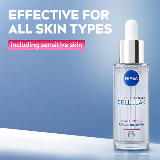 NIVEA Cellular Filler Expert Replumping Hyaluronic Serum 30Ml