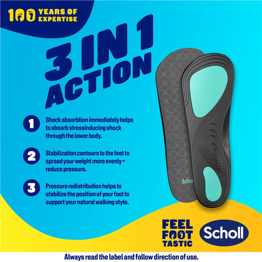 Scholl In Balance Ball of Foot & Arch Orthotic Insole Large