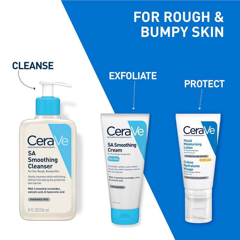 Load image into Gallery viewer, CeraVe SA Smoothing Cleanser 236ml
