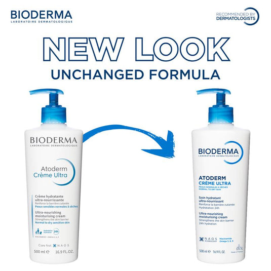 Bioderma Atoderm Crème Nourishing Daily Moisturiser 500ml