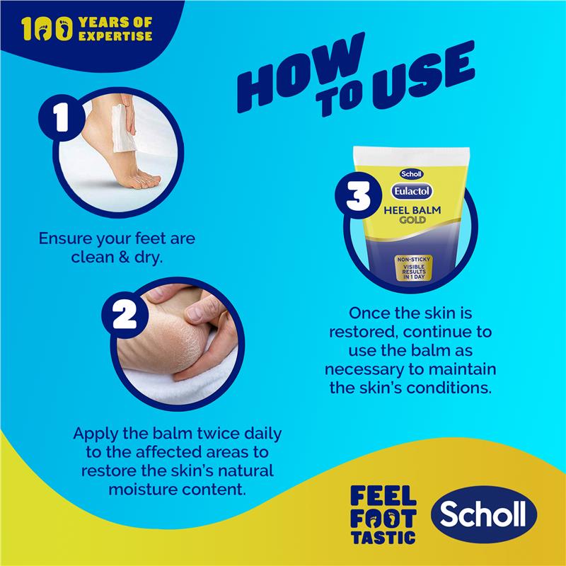 Load image into Gallery viewer, Scholl Eulactol Heel Balm Gold 120ml Twin Pack
