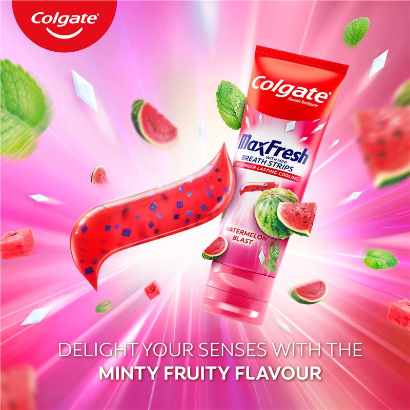 Load image into Gallery viewer, Colgate Toothpaste Max Fresh Watermelon 100g
