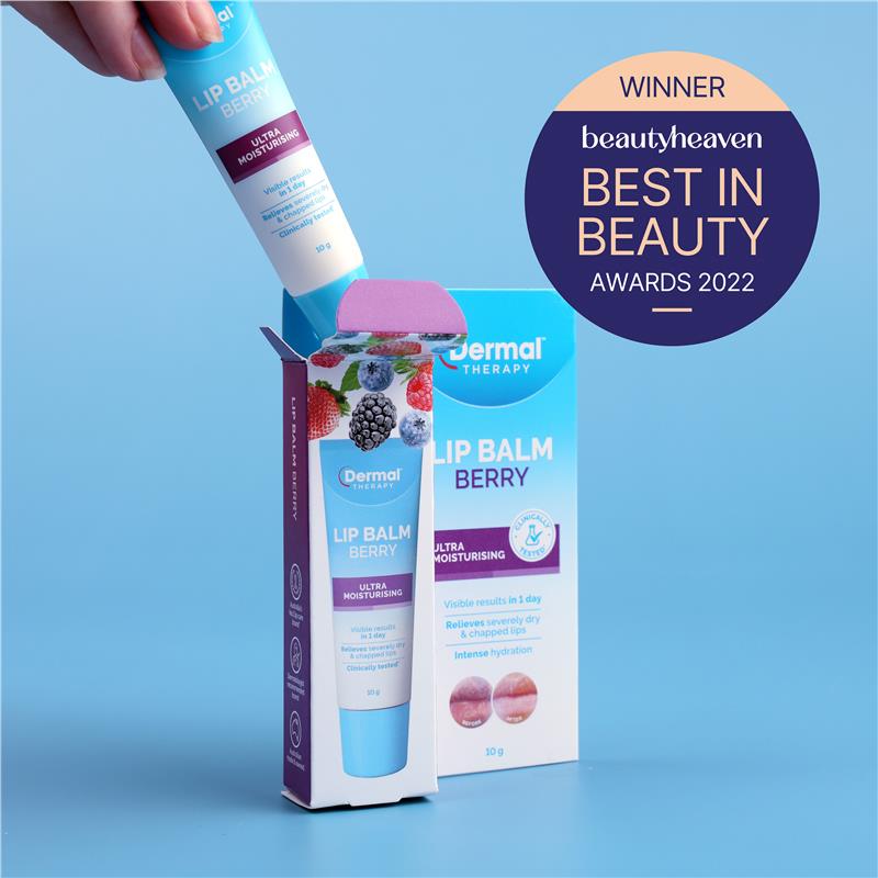 Load image into Gallery viewer, Dermal Therapy Lip Balm Berry 10g
