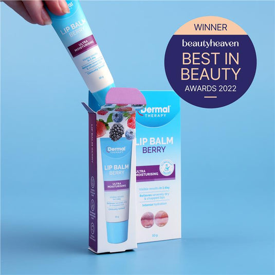 Dermal Therapy Lip Balm Berry 10g