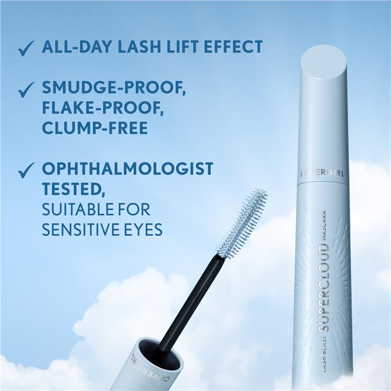 Load image into Gallery viewer, Covergirl Lash Blast Supercloud Mascara 800 Super Black
