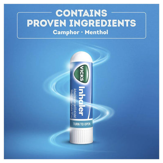 Vicks Nasal Spray Decongestant Inhaler 0.5mL