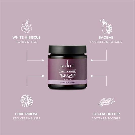 Sukin Purely Ageless Rejuvenating Day Cream 120ml
