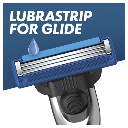 Gillette Mach 3 Turbo 3D Razor 2 Up