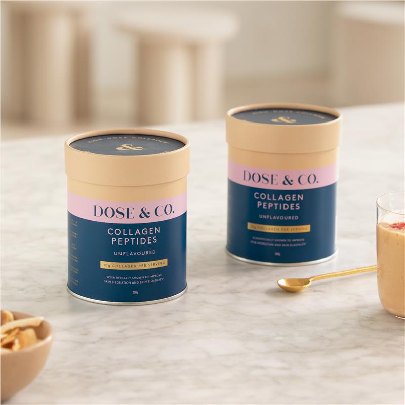 Load image into Gallery viewer, Dose &amp; Co Collagen Peptides Unflavoured 200g
