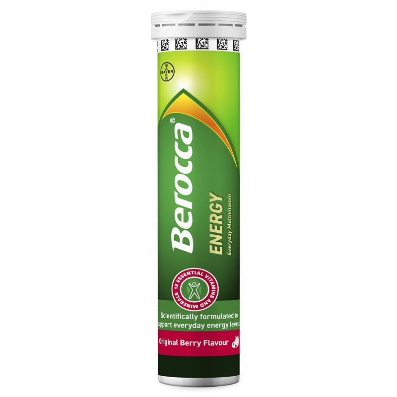 Load image into Gallery viewer, Berocca Energy Original Berry 15 Effervescent Tablets
