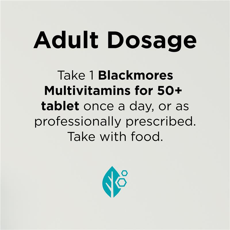 Load image into Gallery viewer, Blackmores Multivitamin For 50+ Sustained Release 60 Tablets
