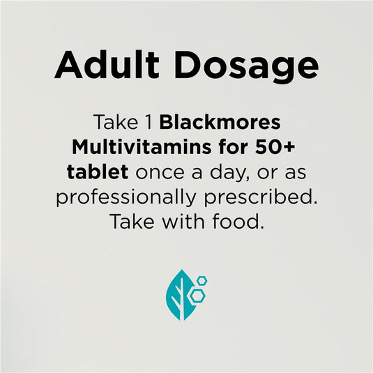 Blackmores Multivitamin For 50+ Sustained Release 60 Tablets