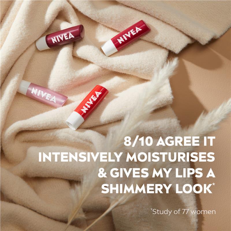 Load image into Gallery viewer, NIVEA Pearly Shine Moisturising Lip Balm 4.8g
