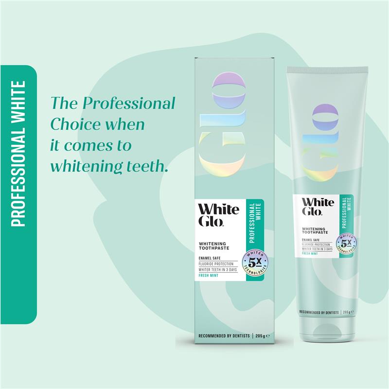 Load image into Gallery viewer, White Glo Travel Toothpaste Professional White 24g
