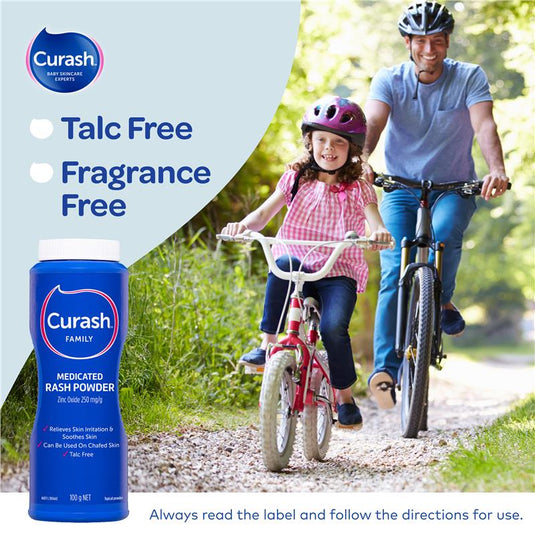 Curash Family Medicated Rash Powder 100g