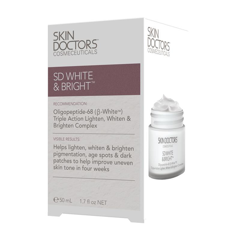 Load image into Gallery viewer, Skin Doctors sd White and Bright Cream Skin Whitening Cream 50ml
