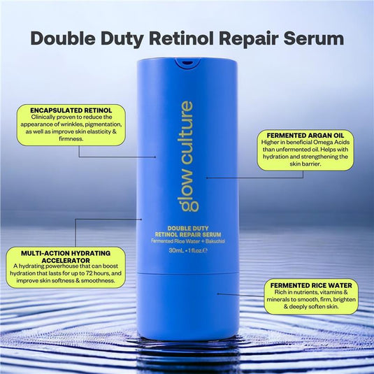 Glow Culture Double Duty Retinol Repair Serum 30ml