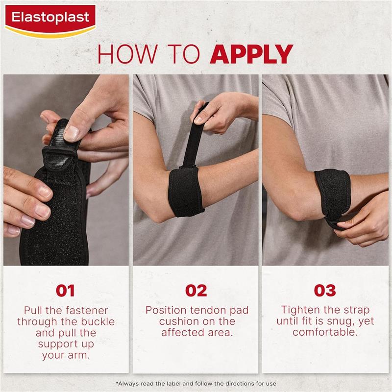 Load image into Gallery viewer, Elastoplast Protective Adjustable Tennis Elbow Support
