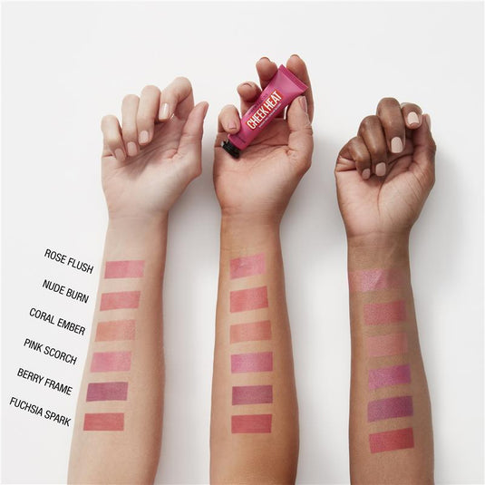 Maybelline Cheek Heat Blush Pink Scorch