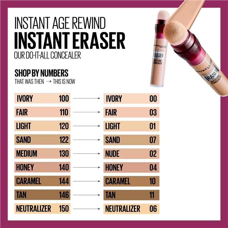 Load image into Gallery viewer, Maybelline Instant Age Rewind Eraser Multi-Use Concealer Fair
