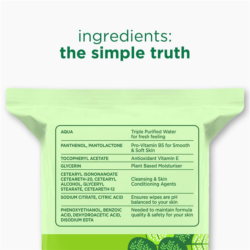 Load image into Gallery viewer, Simple Cleansing Facial Wipes 7 Pack
