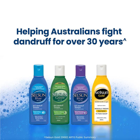 Selsun Blue Anti Dandruff Shampoo Replenishing 200mL
