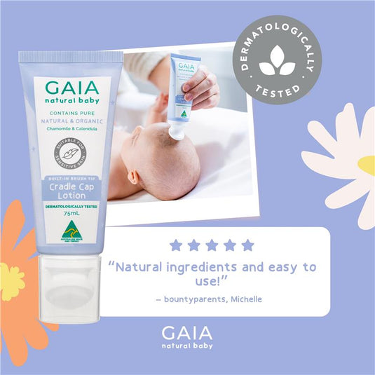 Gaia Natural Baby Cradle Cap 75ml