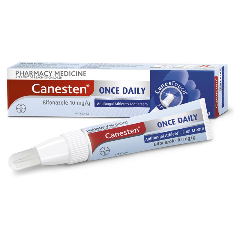 Load image into Gallery viewer, Canesten Once Daily Antifungal Athletes Foot Cream with Applicator 15g
