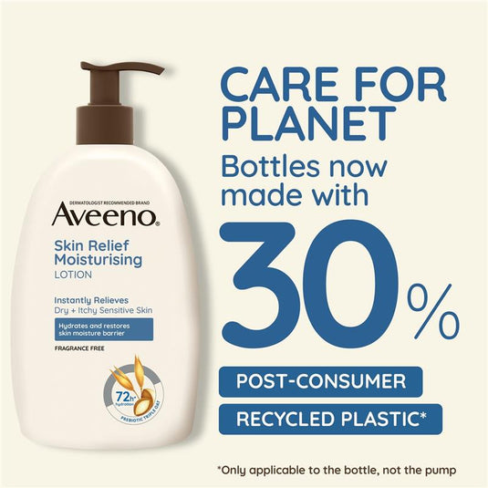 Aveeno Skin Relief Fragrance Free Moisturising Body Lotion 354mL