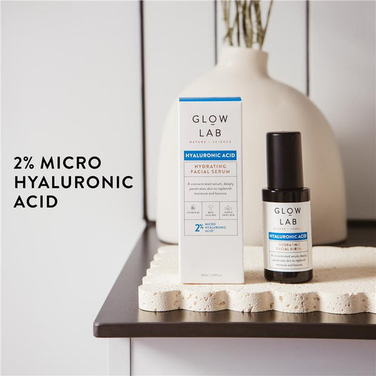 Glow Lab Hyaluronic Acid Hydrating Facial Serum 30ml