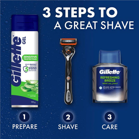 Gillette Sensitive Skin Soothing Shave Gel 195g