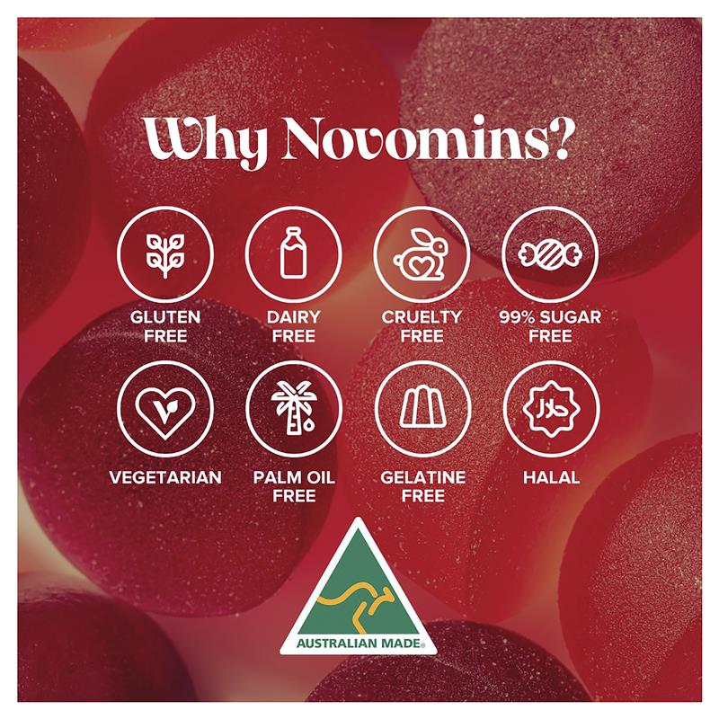 Load image into Gallery viewer, Novomins Vitamin D 60 Gummies NEW
