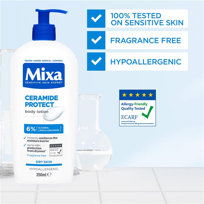 Load image into Gallery viewer, Mixa Ceramide Protect Body Lotion 250ml
