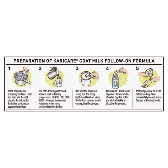 Karicare Goat Milk Stage 2 Follow On Formula 900g