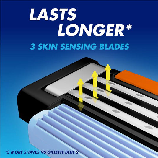 Gillette Blue III Disposables 4pk