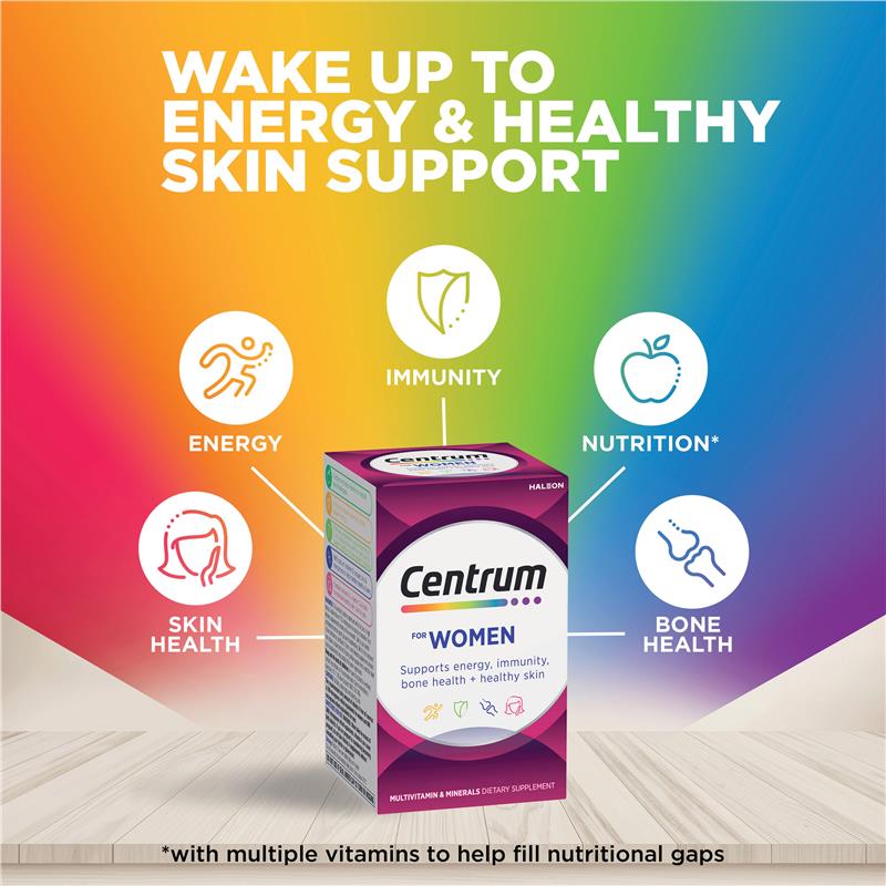 Load image into Gallery viewer, Centrum For Women 90 Tablets Exclusive Size
