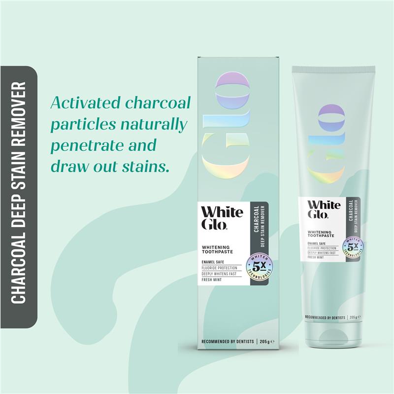 Load image into Gallery viewer, White Glo Travel Toothpaste Charcoal 24g
