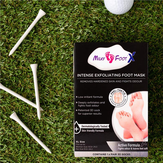 Milky Foot Active Intense Exfoliating Foot Mask XL