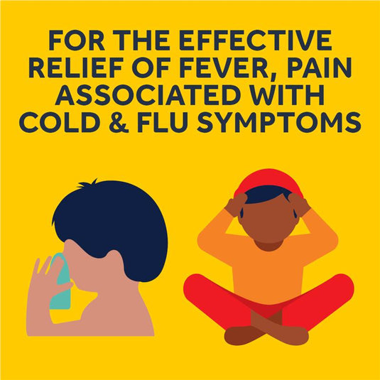 Nurofen For Children 7+ Pain and Fever Relief Chewable Capsules 100mg Ibuprofen Orange 12 pack