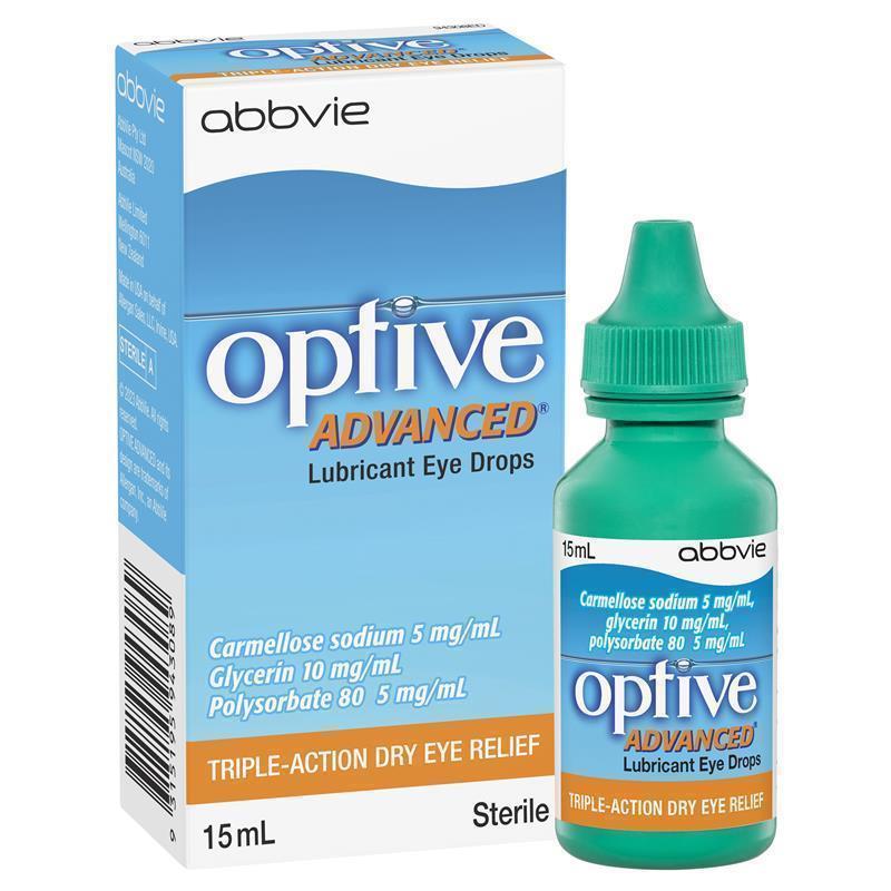 Load image into Gallery viewer, Optive Advanced Lubricant Eye Drops 15ml
