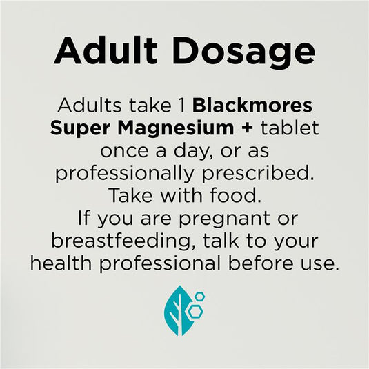 Blackmores Super Magnesium Plus 300 Tablets Exclusive Size