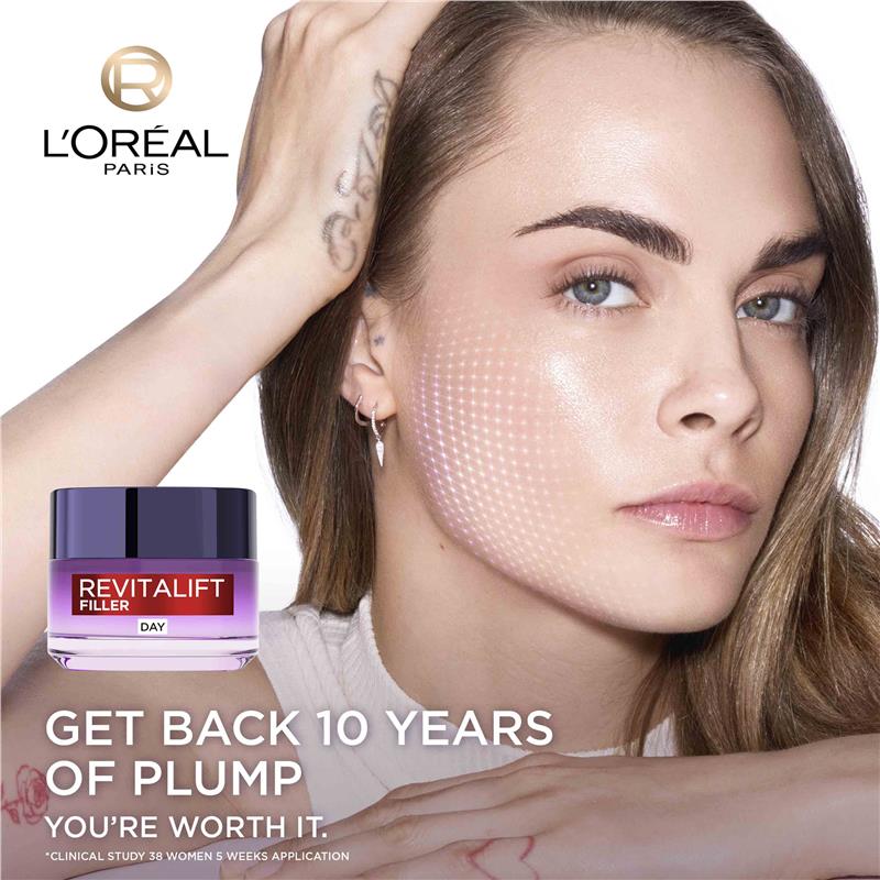 Load image into Gallery viewer, L'Oreal Paris Revitalift Filler [HA] Day Cream 50ml
